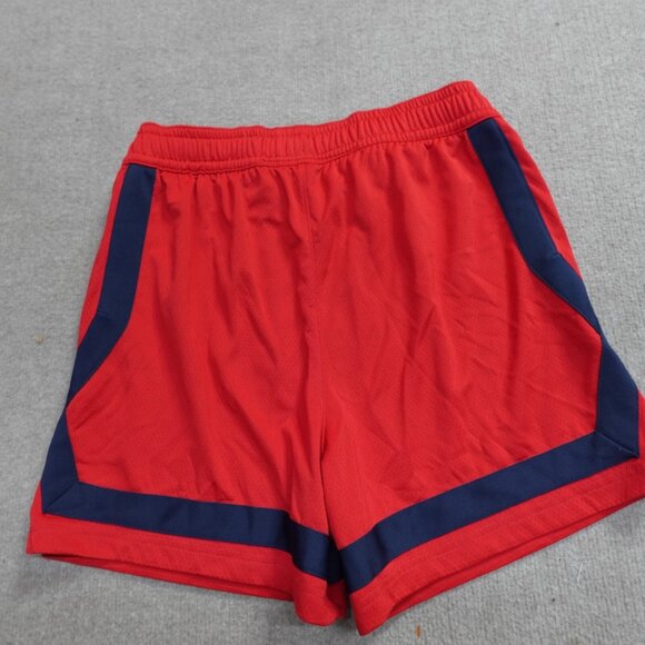 Nike Basketball Shorts Medium Red Washington Wizards Player Issue Retro - Picture 12 of 12
